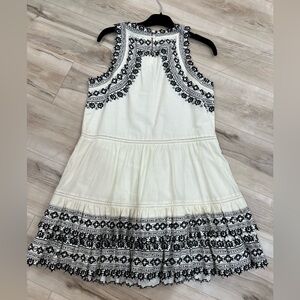 Sea New York White and Black Kids Dress